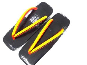 漆塗り　桐下駄(23センチ)